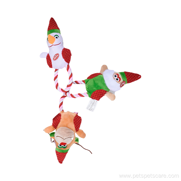 High Quality Stuffed Dog Toy Christmas