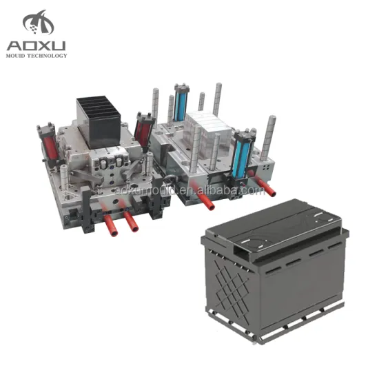 Plastic Car Battery Container Injection Mold
