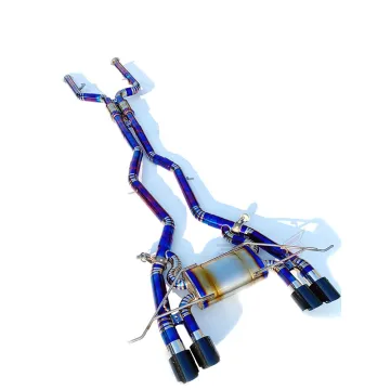 SS304 High Flow 89mm Midpipe for BMW M3 G80/M4 G82