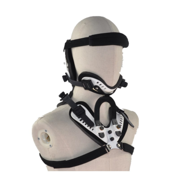 Macromolecular material easy handling orthopedic cervical collar brace with CE ISO