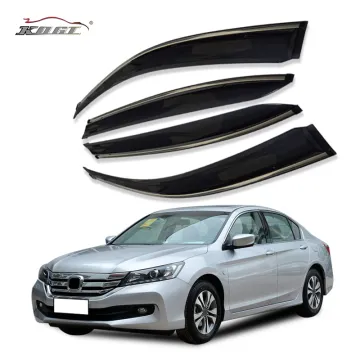 Car Door Window Sun Visor Vent Deflector for Accord