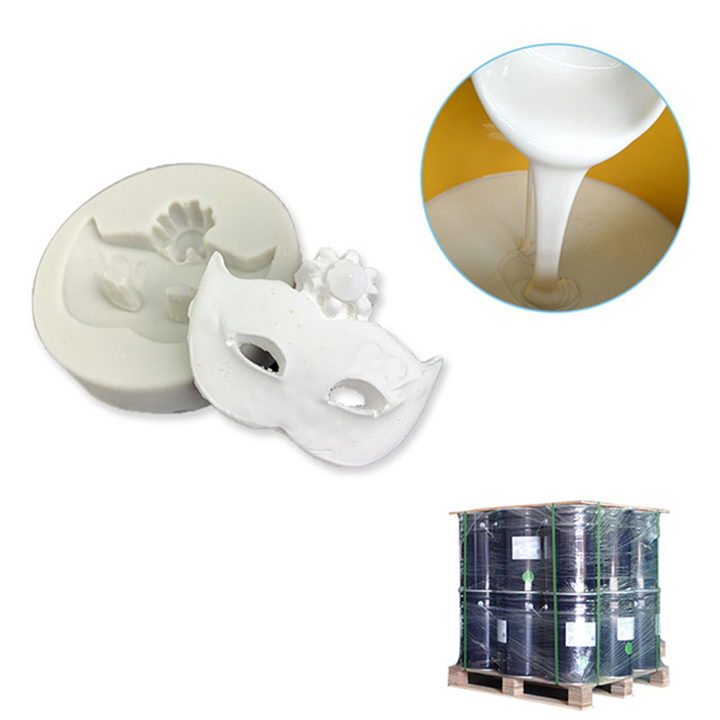 Condensation curing silicone mold rubber