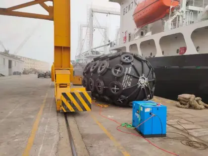 2.5mx5.5m 3.3x6.5m Yokohama pneumatic rubber fender