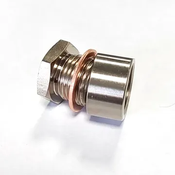 Oxygen Sensor Bung and Steel nut Set