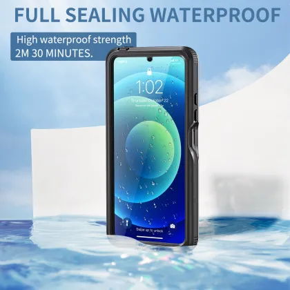 SHELLBOX 360 Degree Diving Waterproof Phone Case for Redmi Note13-5G