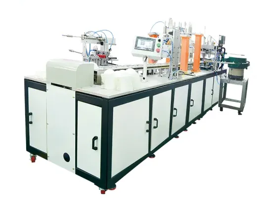 Efficiency Fully Automatic N95 Cup Mask Making Machine