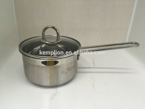 New design 16x7.5cm saucepan with induction base