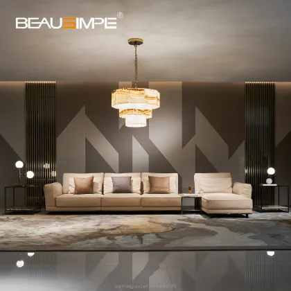 Cowhide L-Shape Sectional Sofa