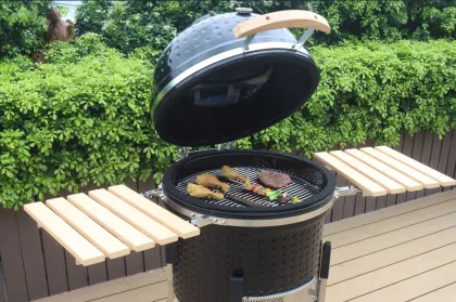 Smoker Outdoor Kitchen Ceramic Bbq  Grill  Joe Kamado Barbecue