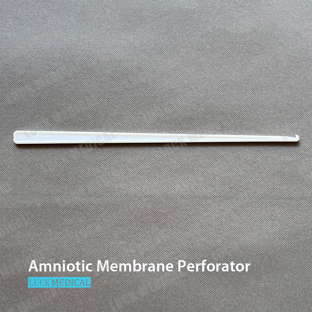 Perforatore di membrana amniotica di gancio amniotico in plastica