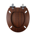 Fanmitrk MDF toilet seat walnut wood grain