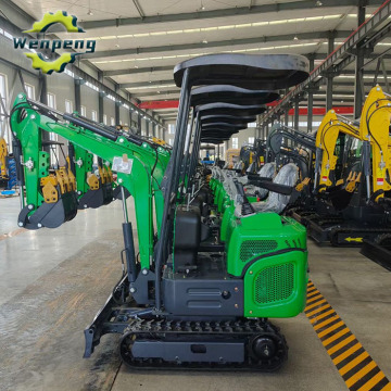 Euro 5 Emission 1.2Ton Hydraulic Mini Excavator