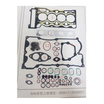 BMW N46 Engine Gasket Set Kit - Fit untuk 11120308857