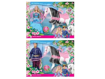 PRINCESS/PRINCE+HORSE