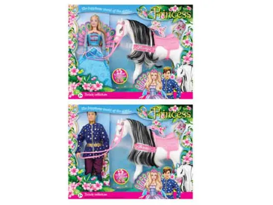 PRINCESS/PRINCE+HORSE