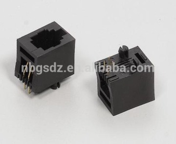Factory High Quality RJ45 Plastic Connector Jack Angle Ethernet Connector