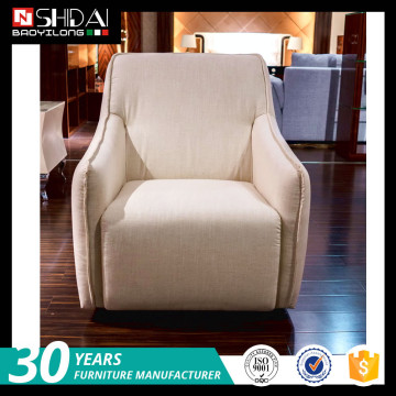 sex sofa chair / single sofa chair with fabric stool 555