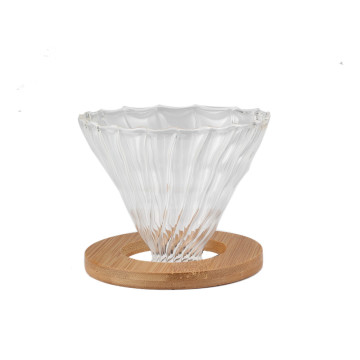 High Quality Borosilicone Glass Coffee Dripper Set