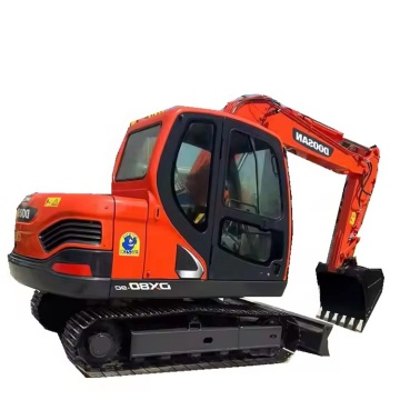 Hot Sale Doosan DX80 8TON South Korean Made Used Excavator with Low Hours
