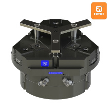 Пневматический параллельный трехкогтевой захват