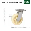 Große Beladungskapazität 8-Zoll-Hochleistungs-Nylon-Caster-Rad