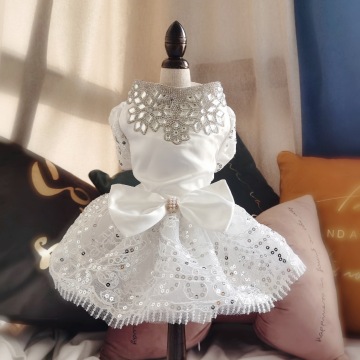 Material de noiva de cães de estimação