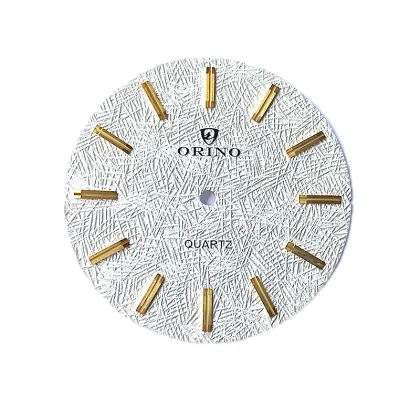 31.5MM Snow Pattern Embossed Watch Dials