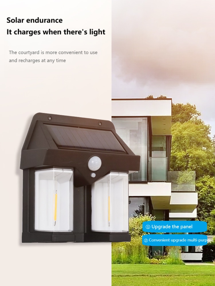 Solar Wall Garden Light