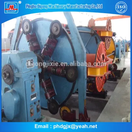 fast speed cable manufacturing plant,mining cables laying up machine