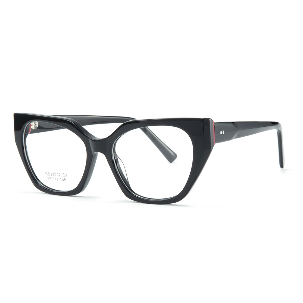 2024 Novo Arriver Cat Eye Acetato EyeGlasses Frames Optical Glasses Spectacle Frames