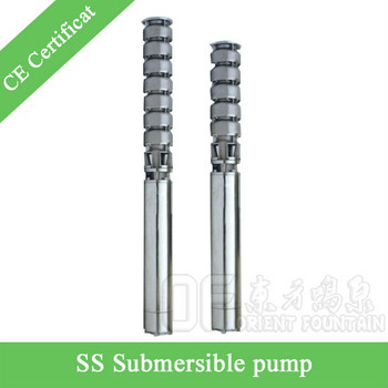 Submersible pump for fountain