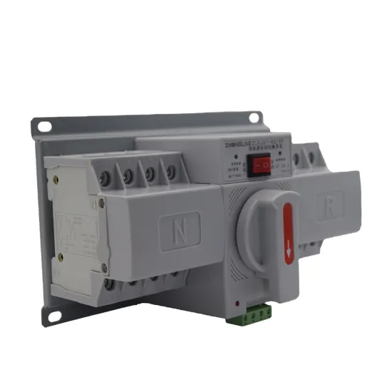 Quality-Assured 4-Pole 63A Generator Transfer Switch with Remote Control and Monitoring - ZLKJQ1-63/4P
