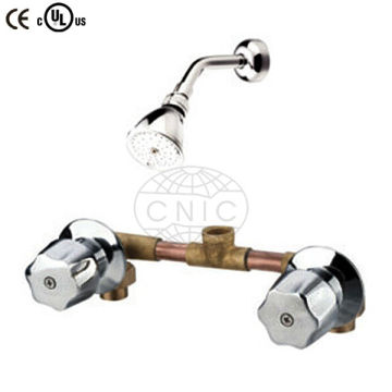 Fashion Double Handles Bathtub Faucet KY8602