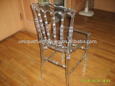 UC-RNC011 Transparent Resin Wedding Chair