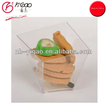 100040 plastic dessert cup