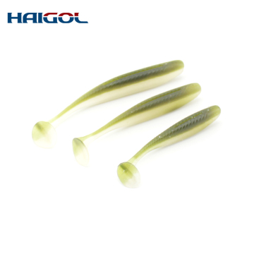 Customized Super Swimbait Mini Shad Weichköder Köder mit Garnelenduft (2 "-4,5") für Süßwasserfischen