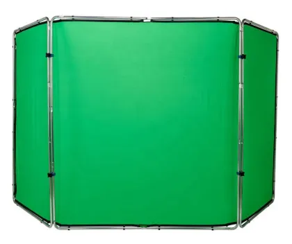 Lastolite LL LB7622 4m Panoramic Green Screen Backdrop with Frame