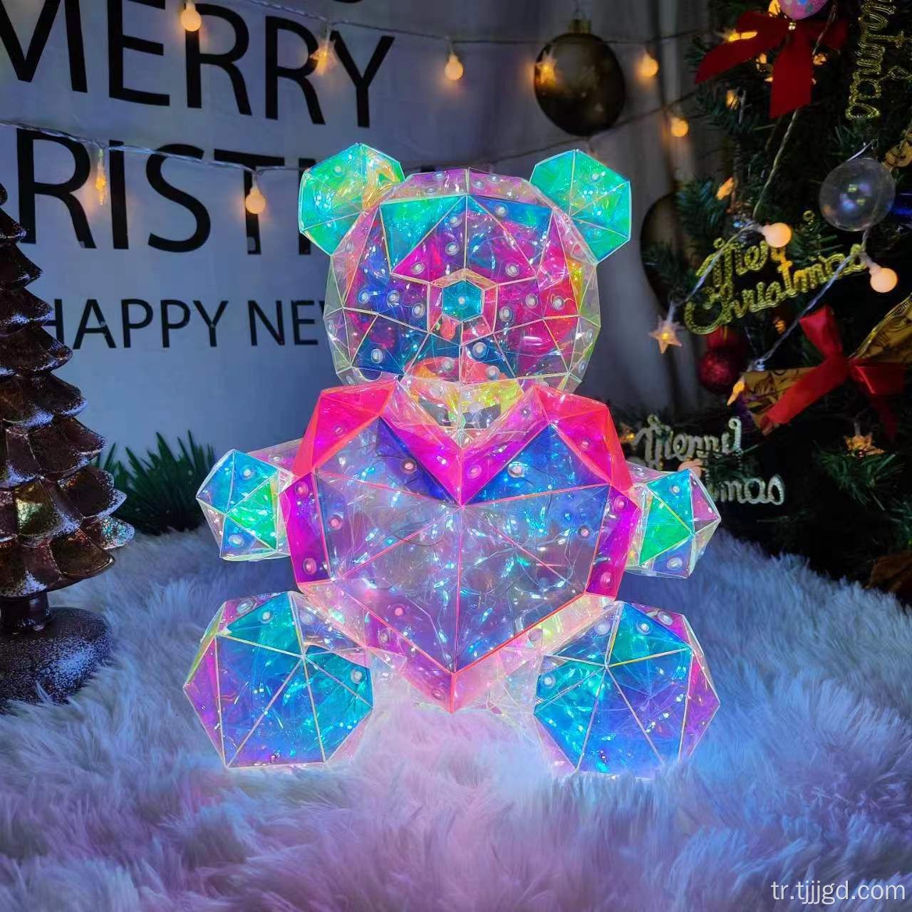 Stil ile yaratıcı parlayan hediye