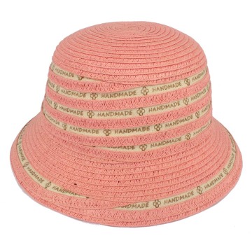 encantador sombrero de paja sombrero de papel para niños