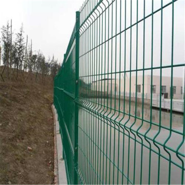 3D Garden Fence Metal Curved Panel