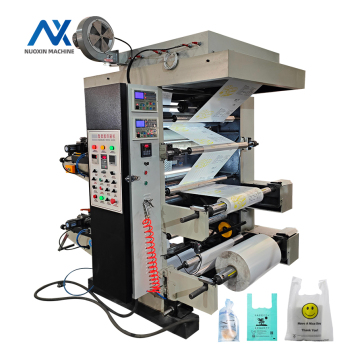 Flexographic Printing Machines for 2 Color Non Woven Film, Bags, Plastic, Paper, and Sachet Water Bag Printing