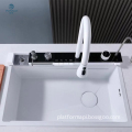 Stylish Waterfall Kitchen Sink: The Smart Choice for Your White Kitchen