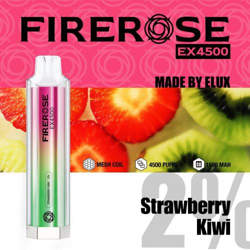 Elux Firerose Crystal Pro 6500 일회용 vape 포드