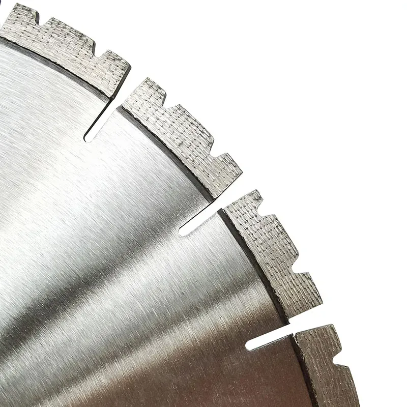 Laser-Welded Diamond Saw Blades for Concrete Cutting