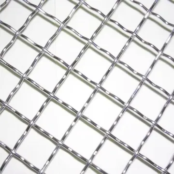 3x3 Mesh 304 SS 316 Net Woven Stainless Steel Wire Crimped Mesh for Decoration