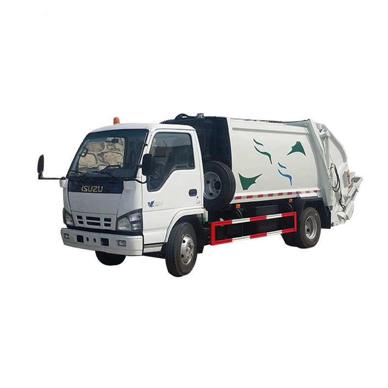 Isuzu 6CBM Light Duty Compactor Dustbin Garbage Truck