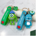 Customised Rubber Cartoon Keychain