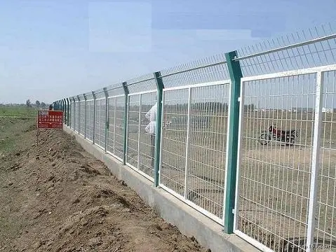 Framed welded wire mesh