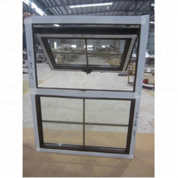 Ventanas de aluminio doble con ventilación colgada superior