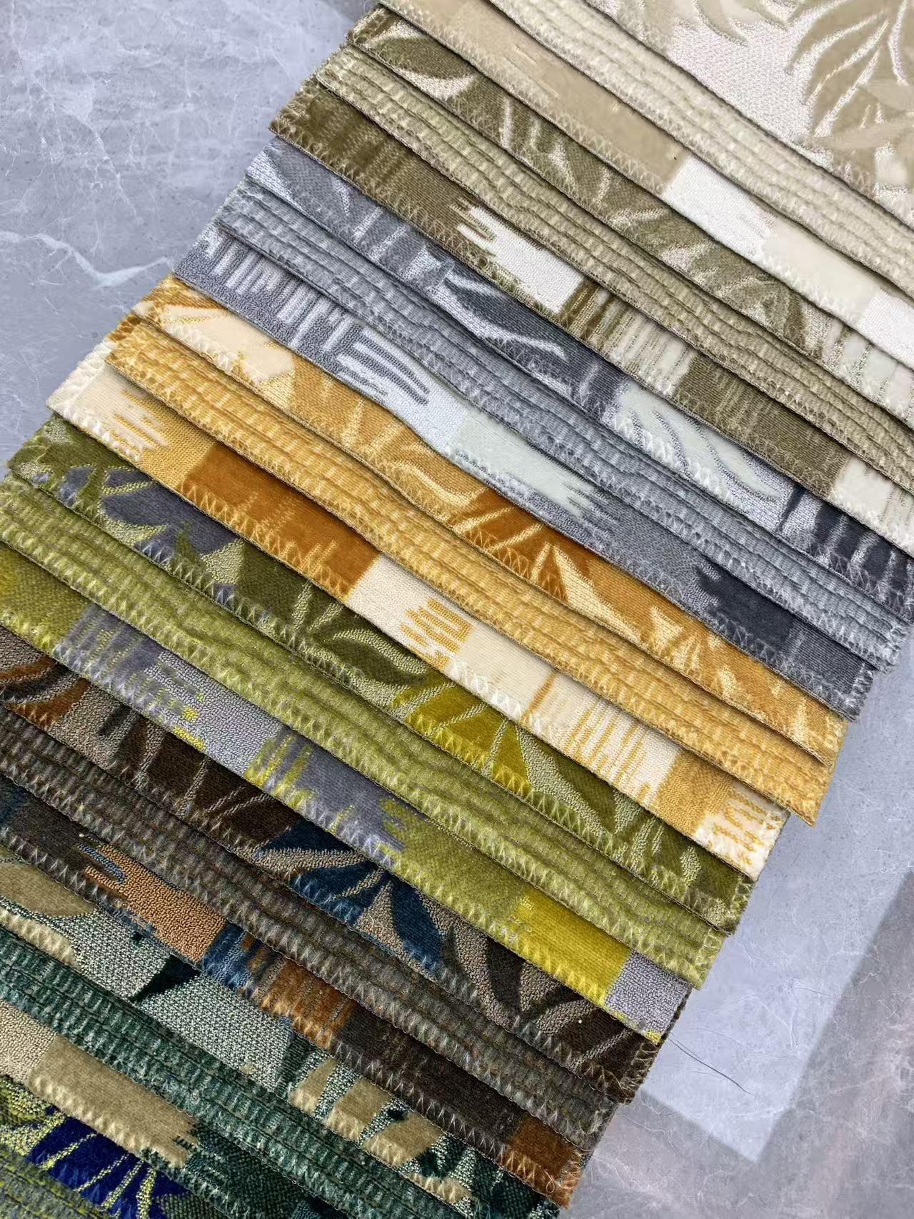 Cut Pile Velvet Upholstery Fabric